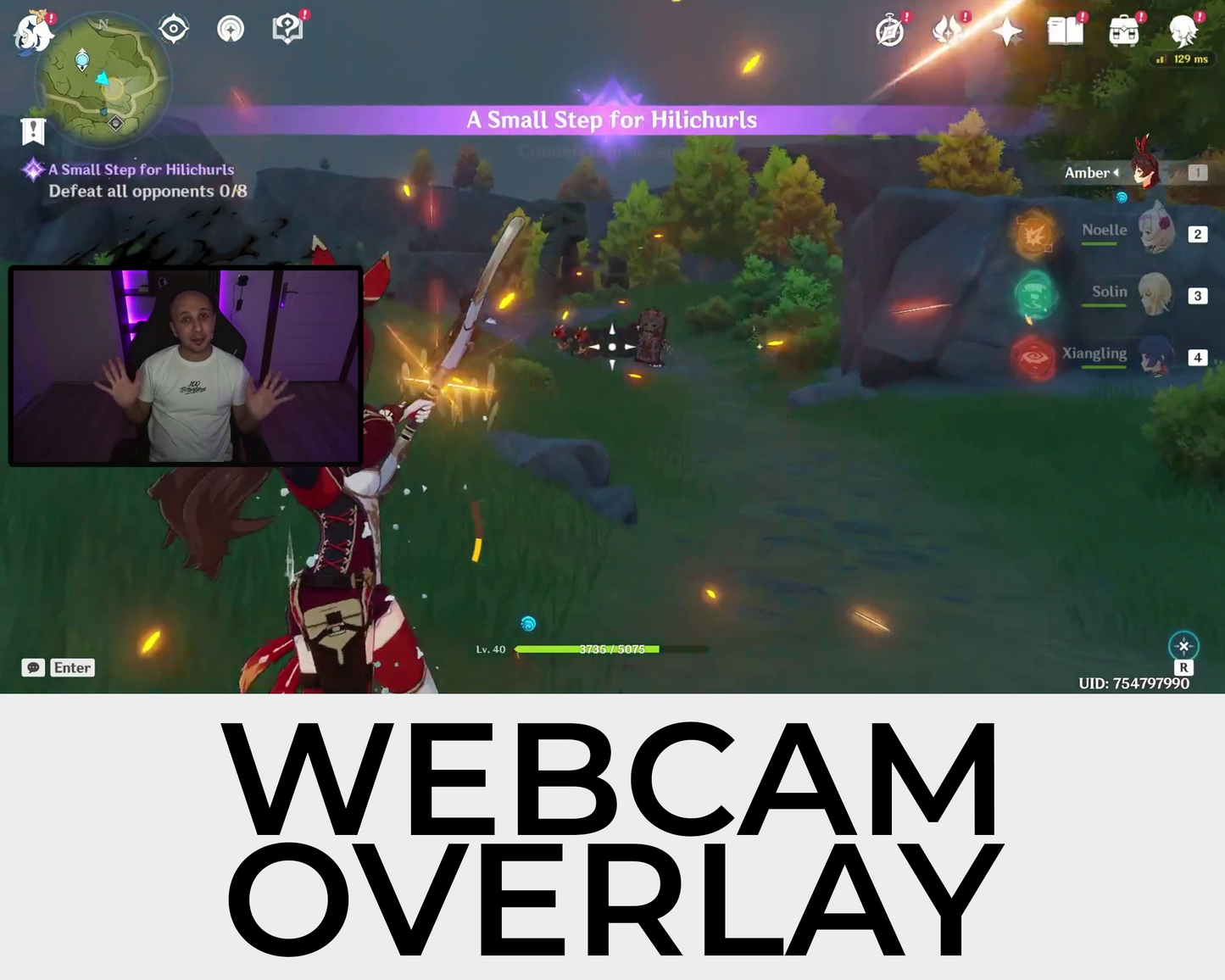 Animated Fire Twitch Overlays - Horizontal
