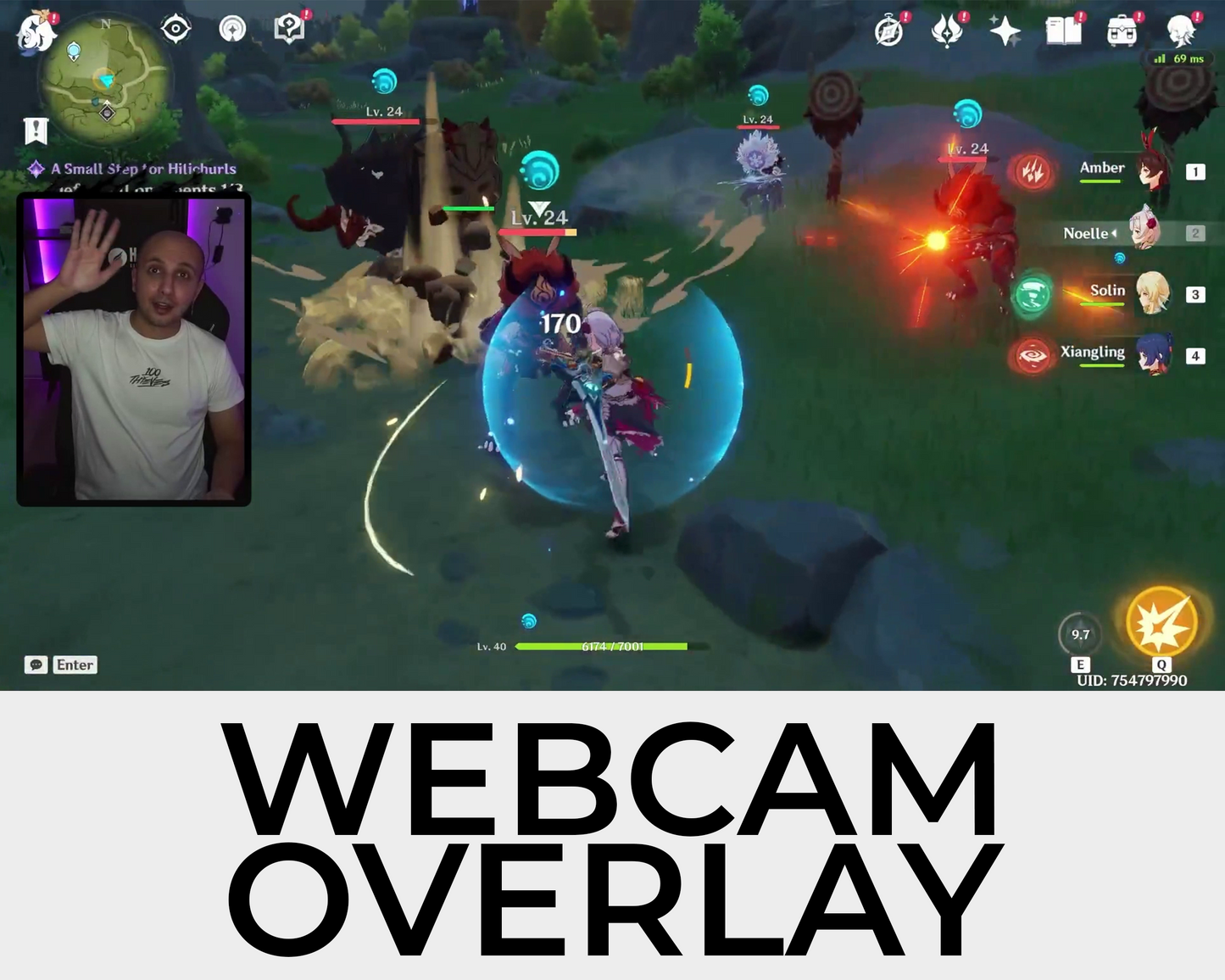 Animated Fire Twitch Overlays - Vertical