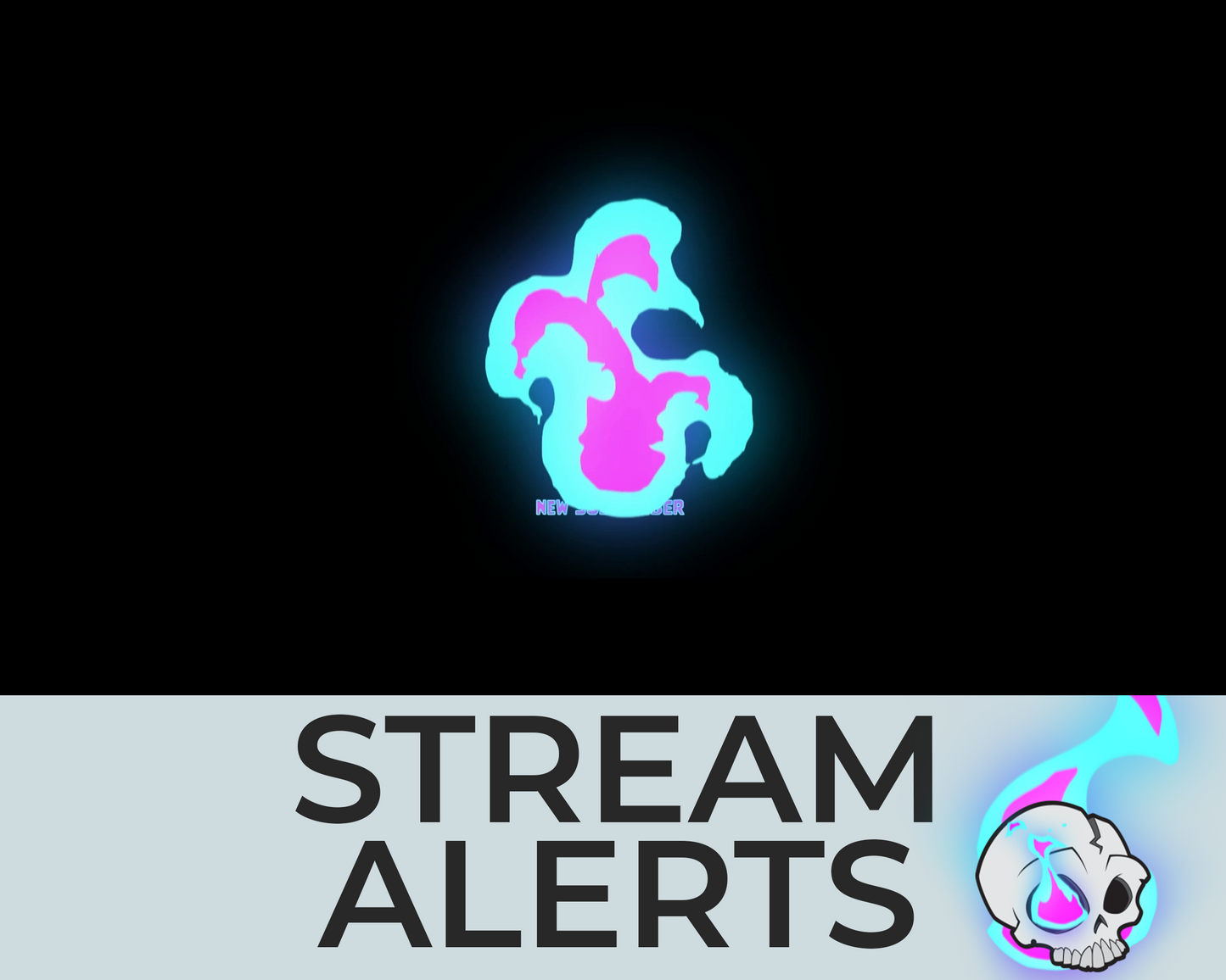 Burning Skull Twitch Stream Alerts