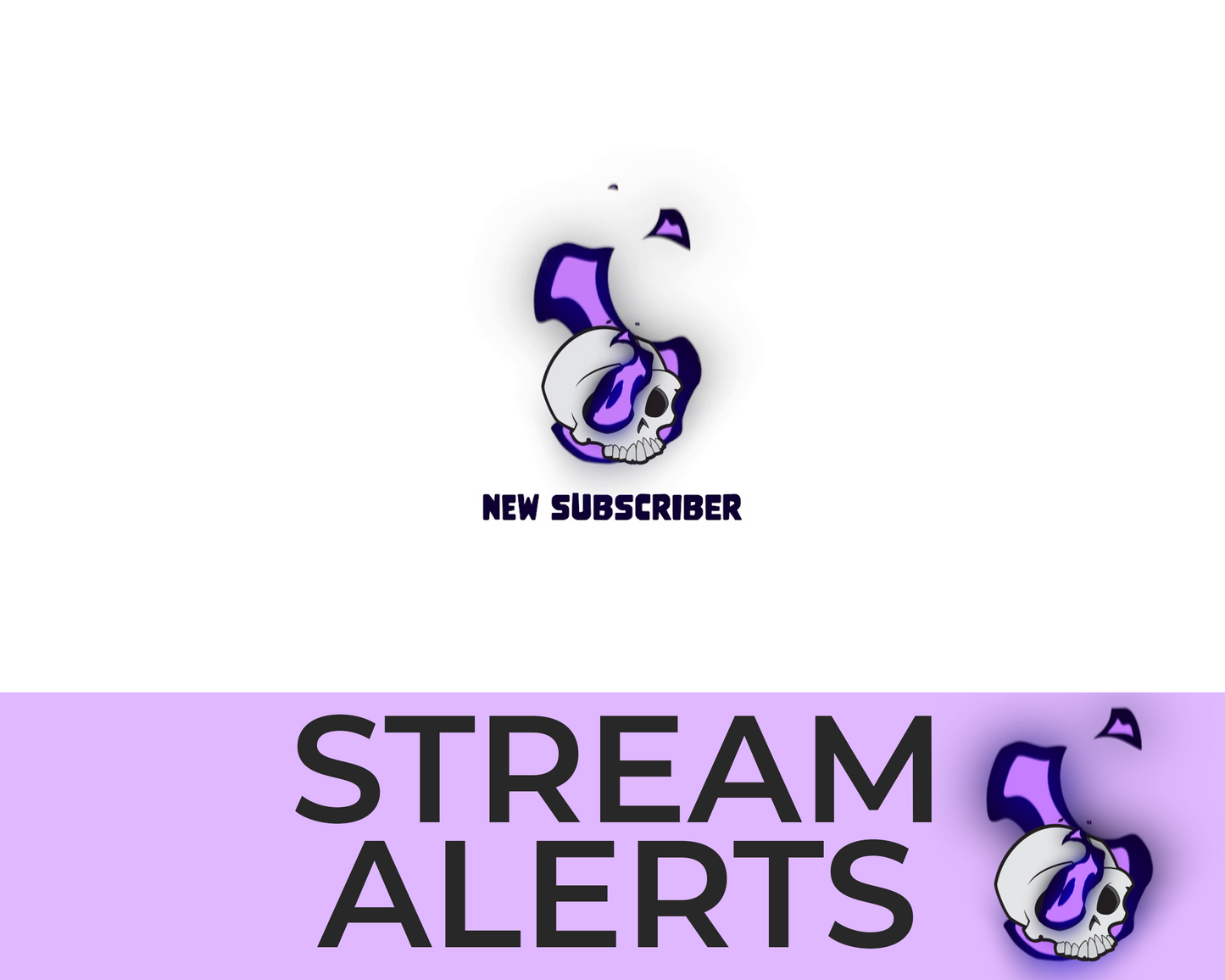 Burning Skull Twitch Stream Alerts