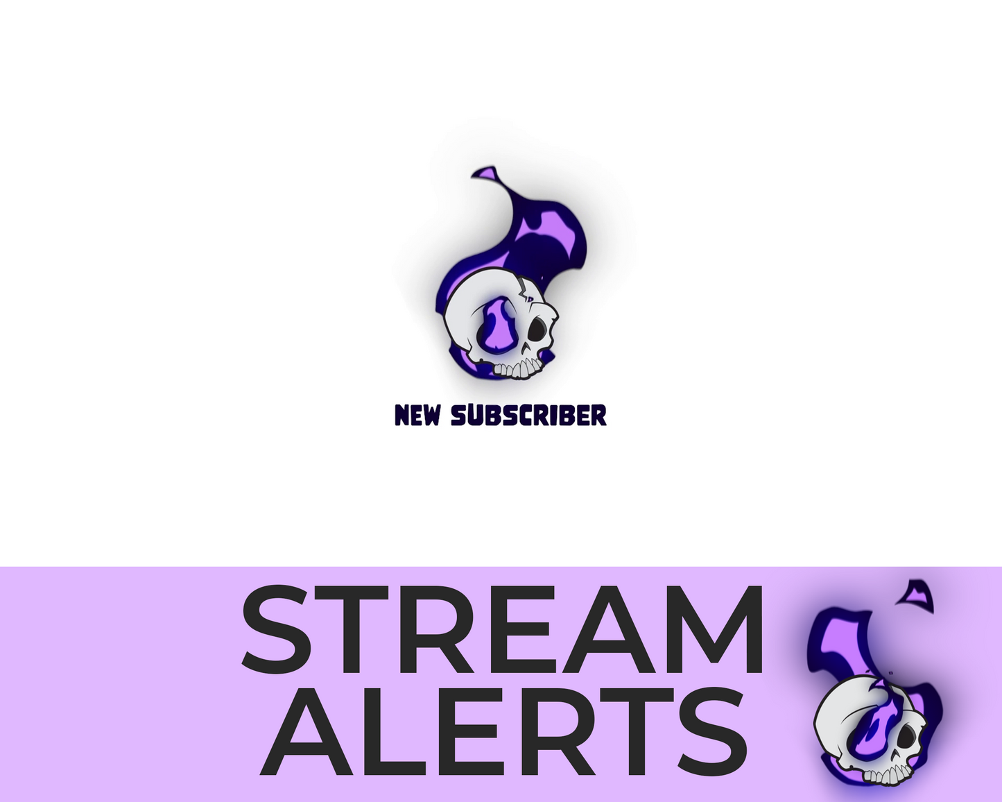 Burning Skull Twitch Stream Alerts