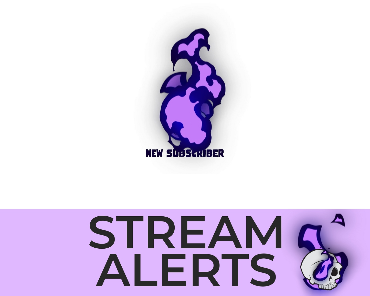 Burning Skull Twitch Stream Alerts