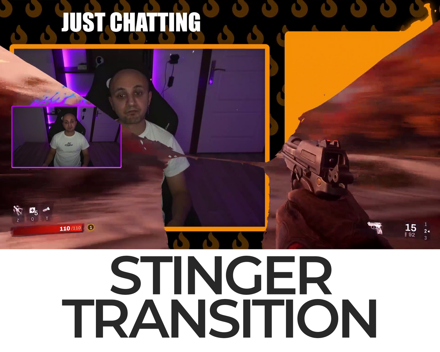 Falling Cat Stinger Transition