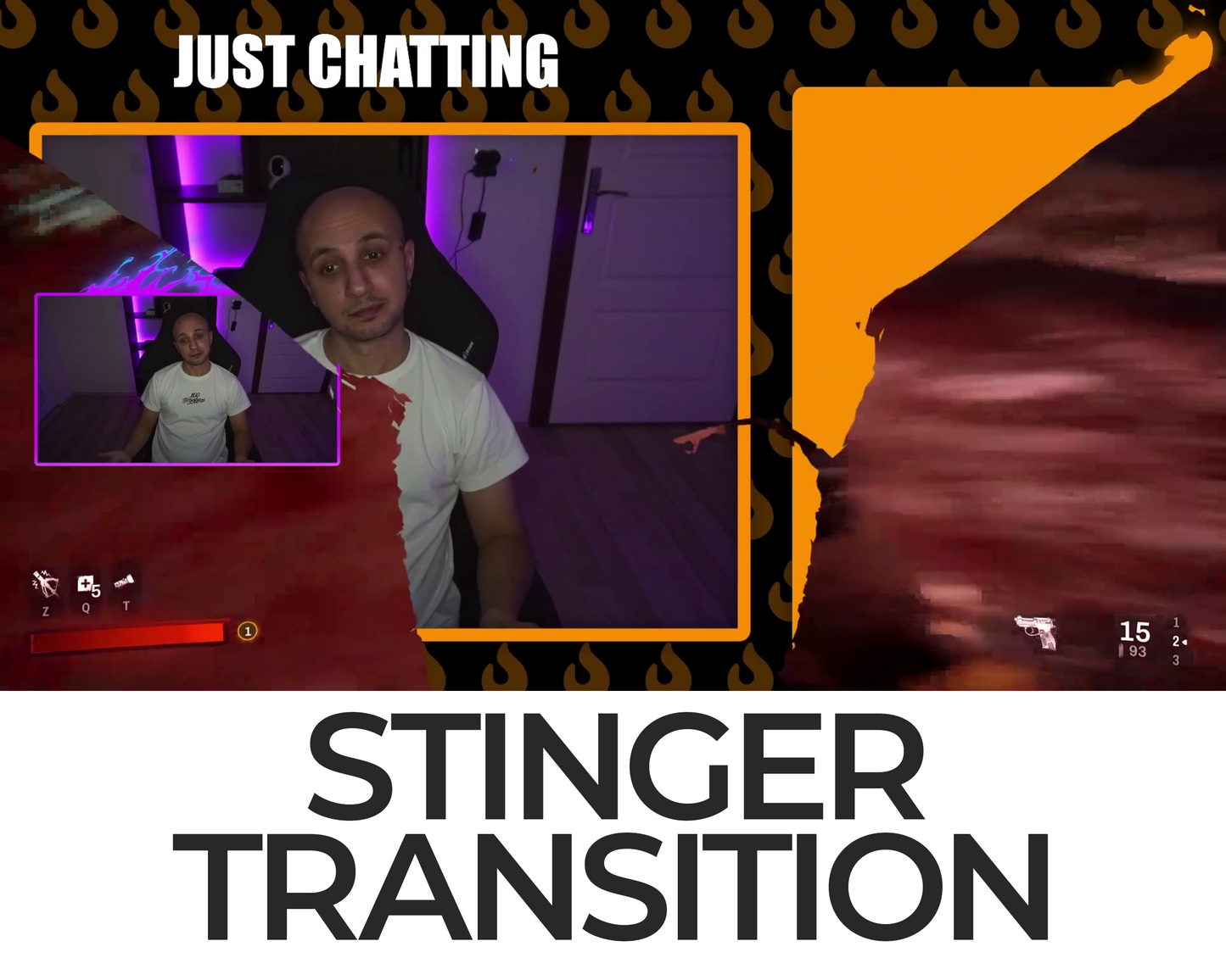 Falling Cat Stinger Transition