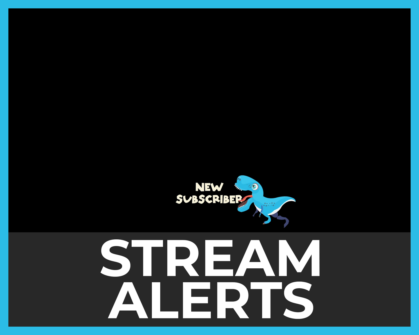Dinosaur Twitch Stream Alerts