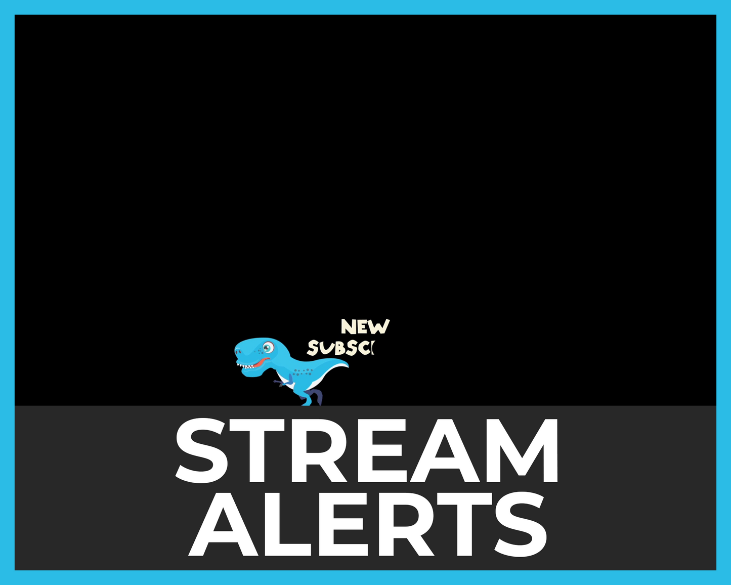 Dinosaur Twitch Stream Alerts