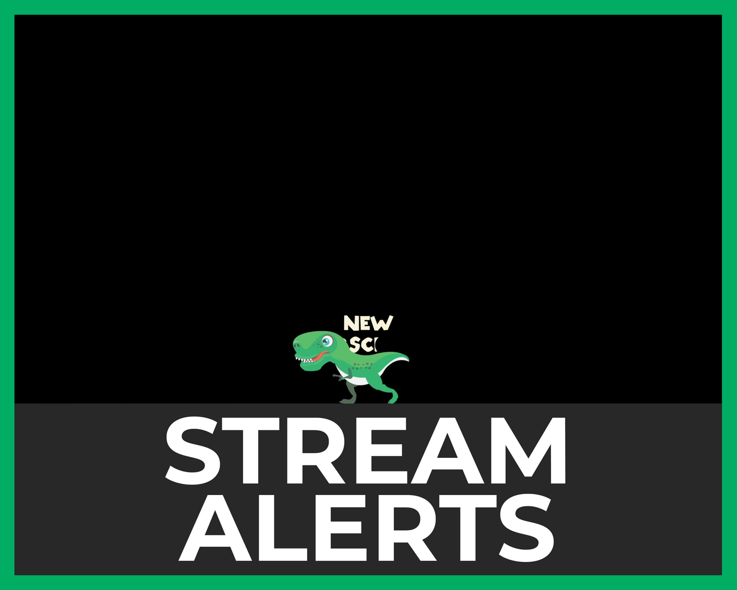 Dinosaur Twitch Stream Alerts