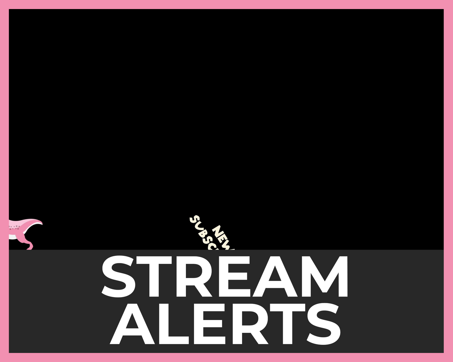 Dinosaur Twitch Stream Alerts