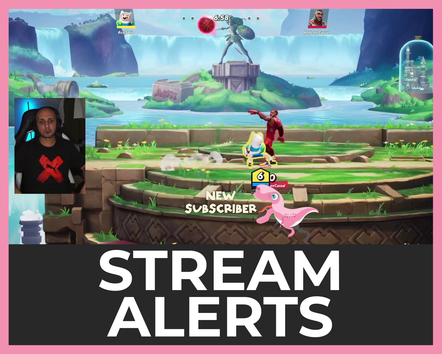 Dinosaur Twitch Stream Alerts