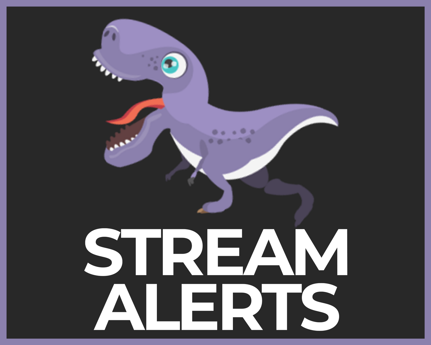 Dinosaur Twitch Stream Alerts