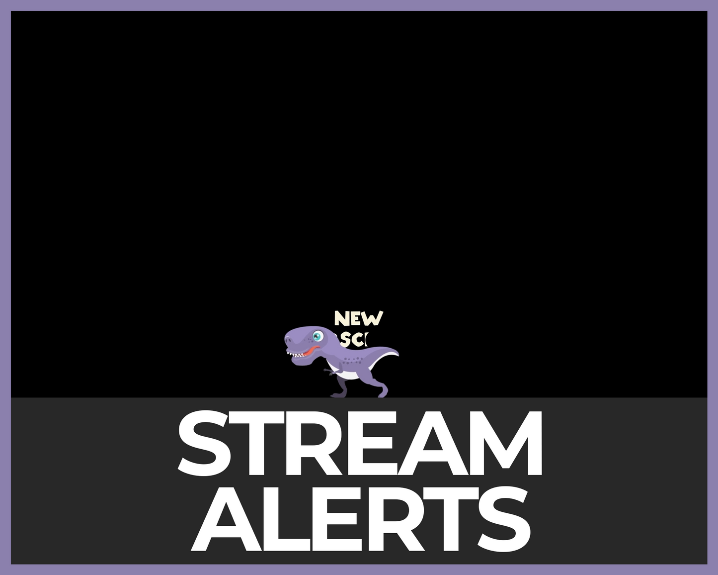Dinosaur Twitch Stream Alerts