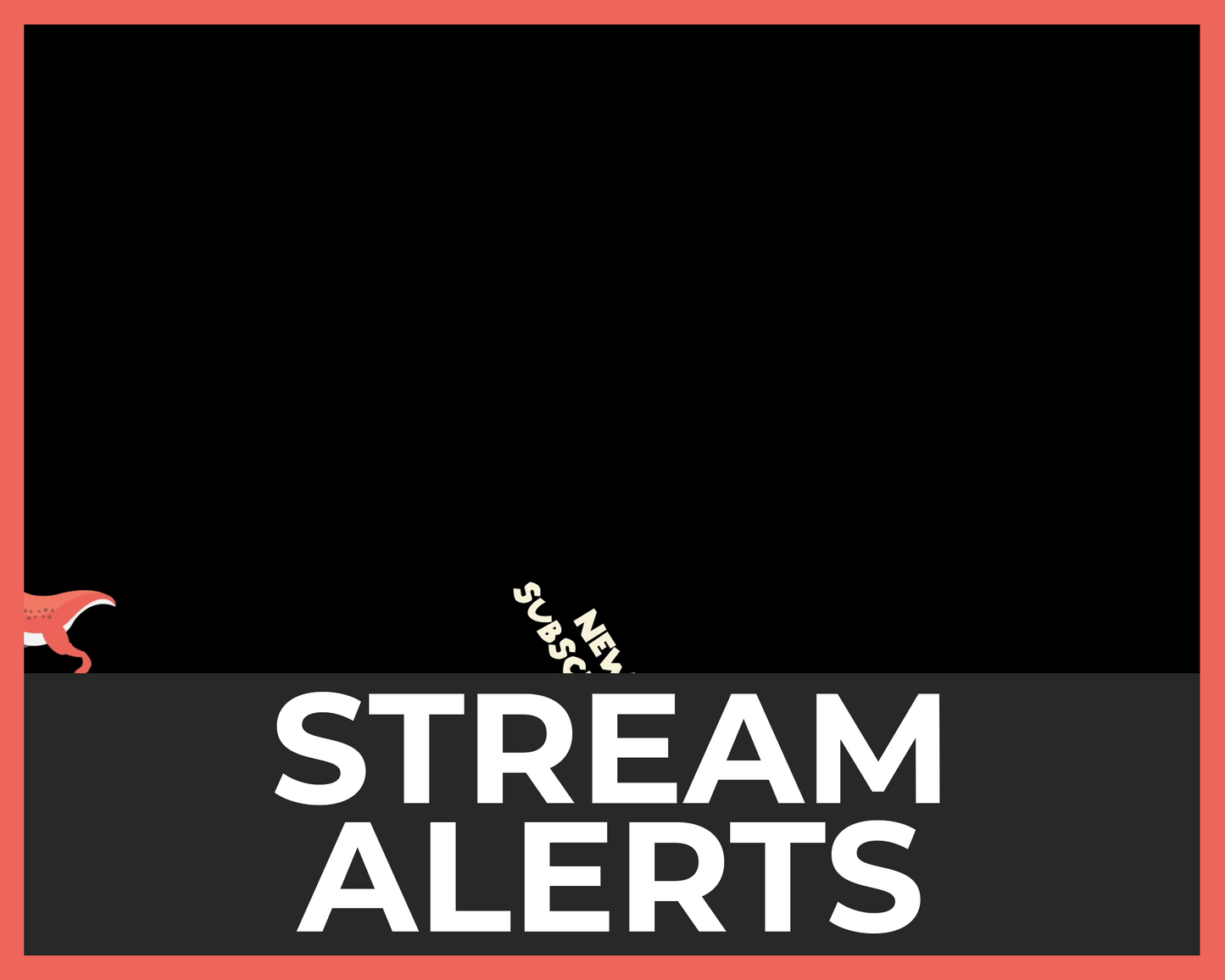 Dinosaur Twitch Stream Alerts