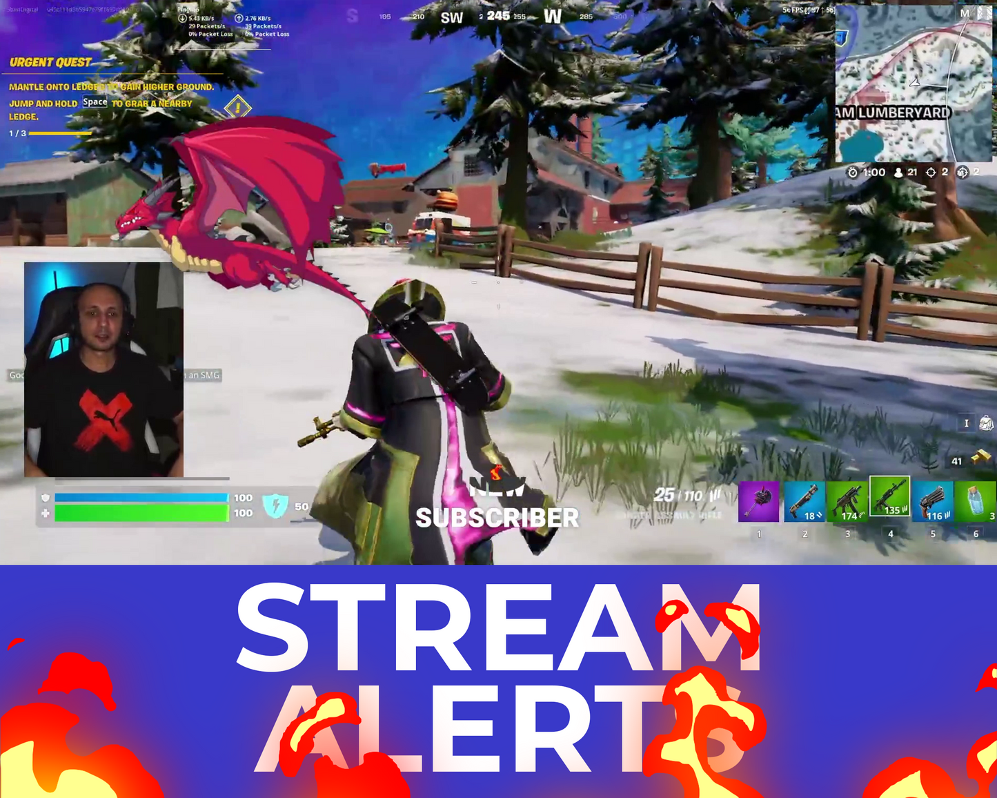Dragon Twitch Stream Alerts