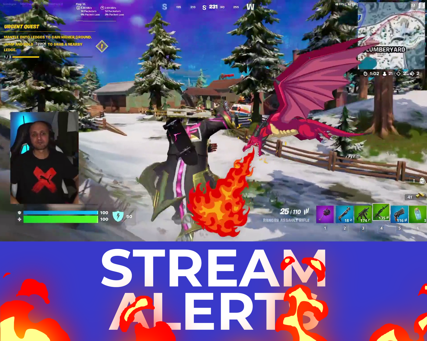 Dragon Twitch Stream Alerts