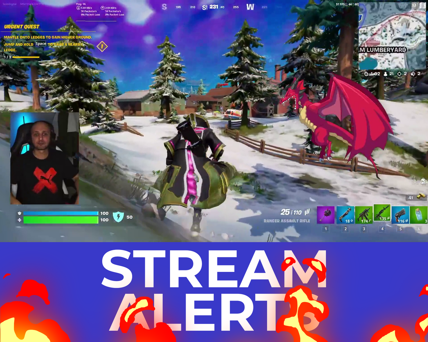 Dragon Twitch Stream Alerts