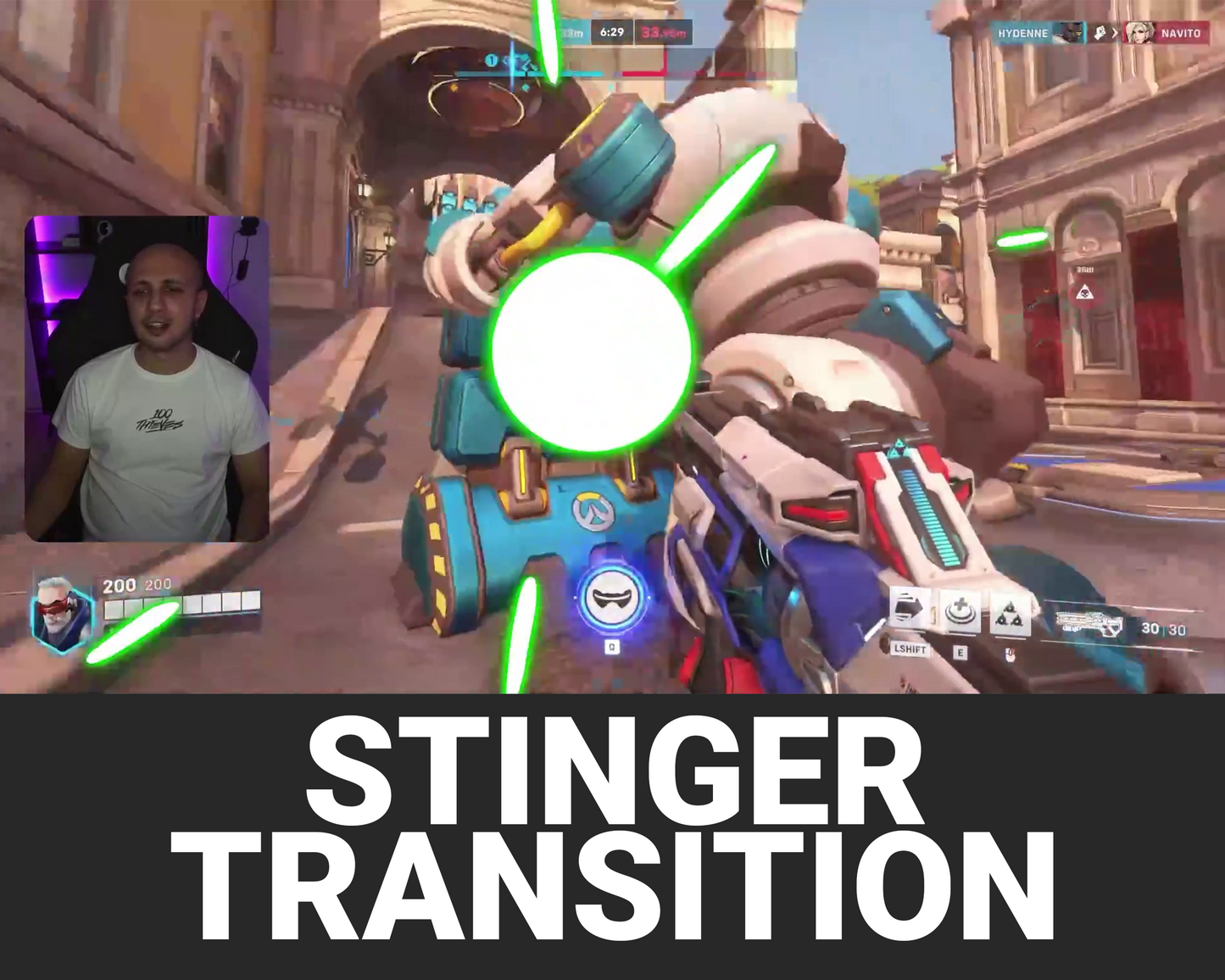 Energy Explosion Stinger Transition