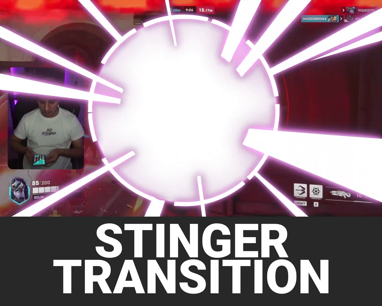 Energy Explosion Stinger Transition