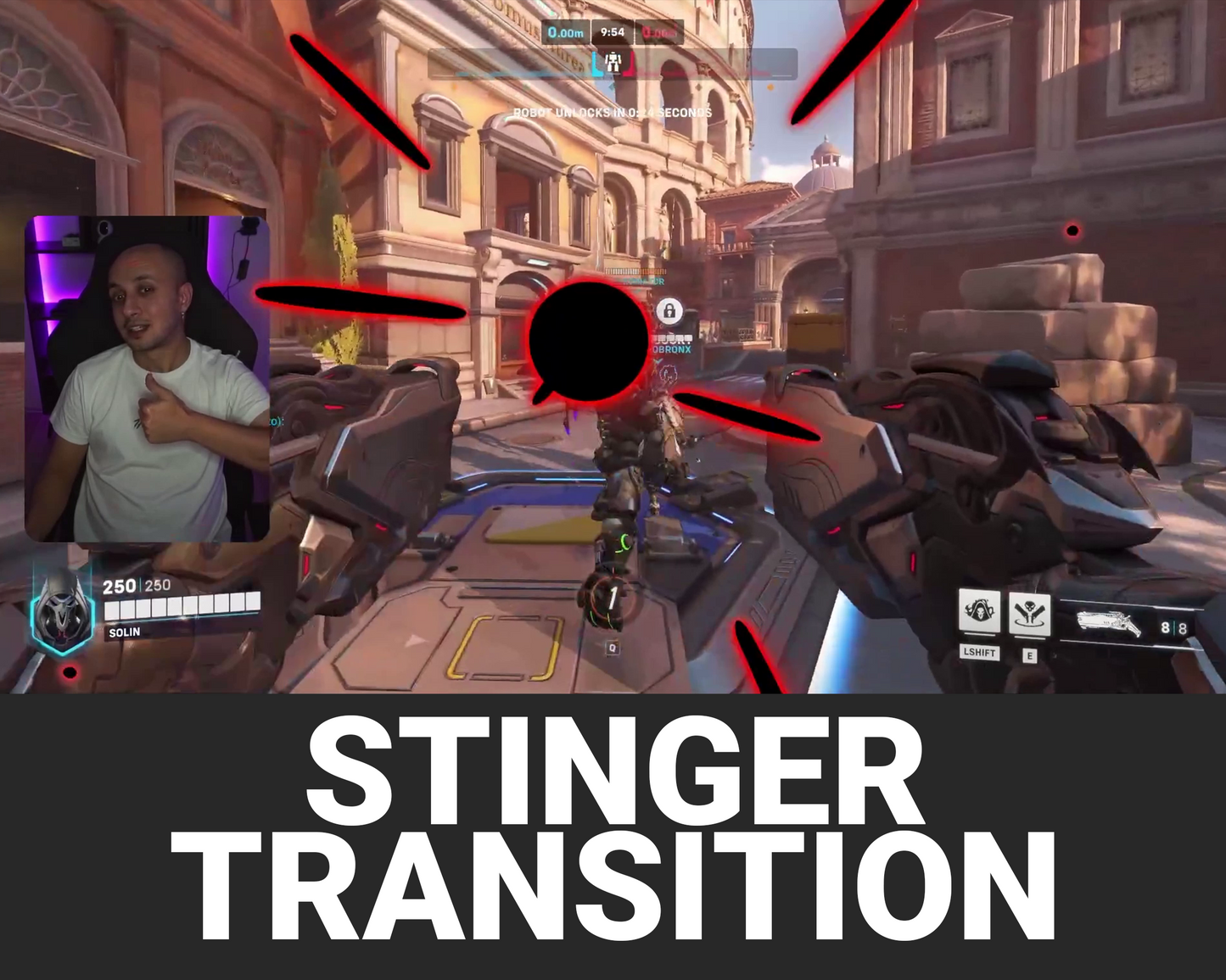 Dark Energy Explosion Stinger Transition
