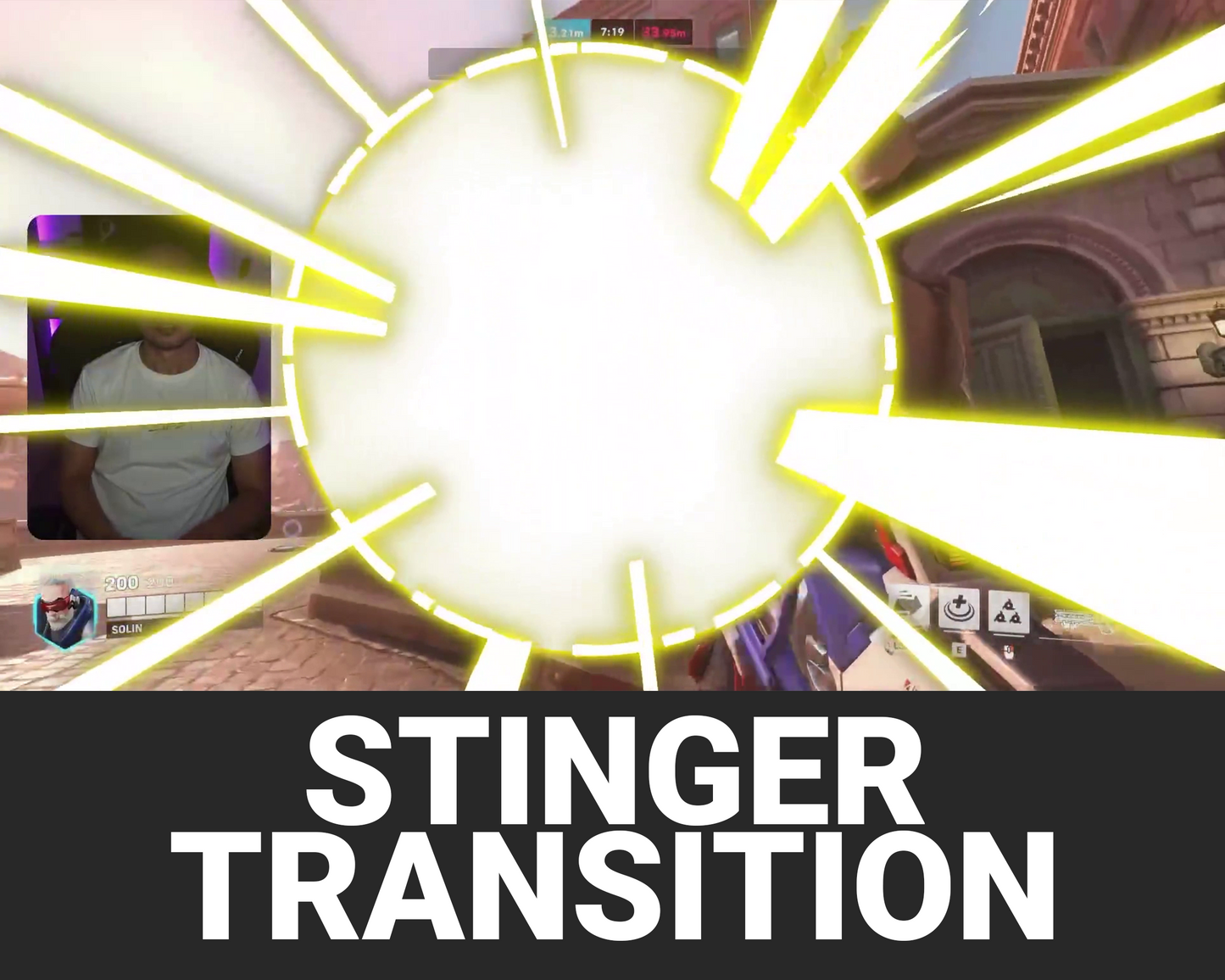 Energy Explosion Stinger Transition