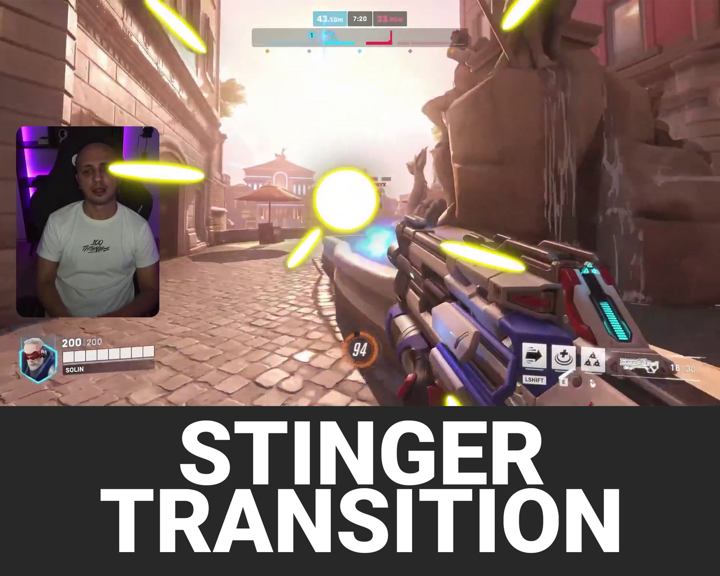 Energy Explosion Stinger Transition