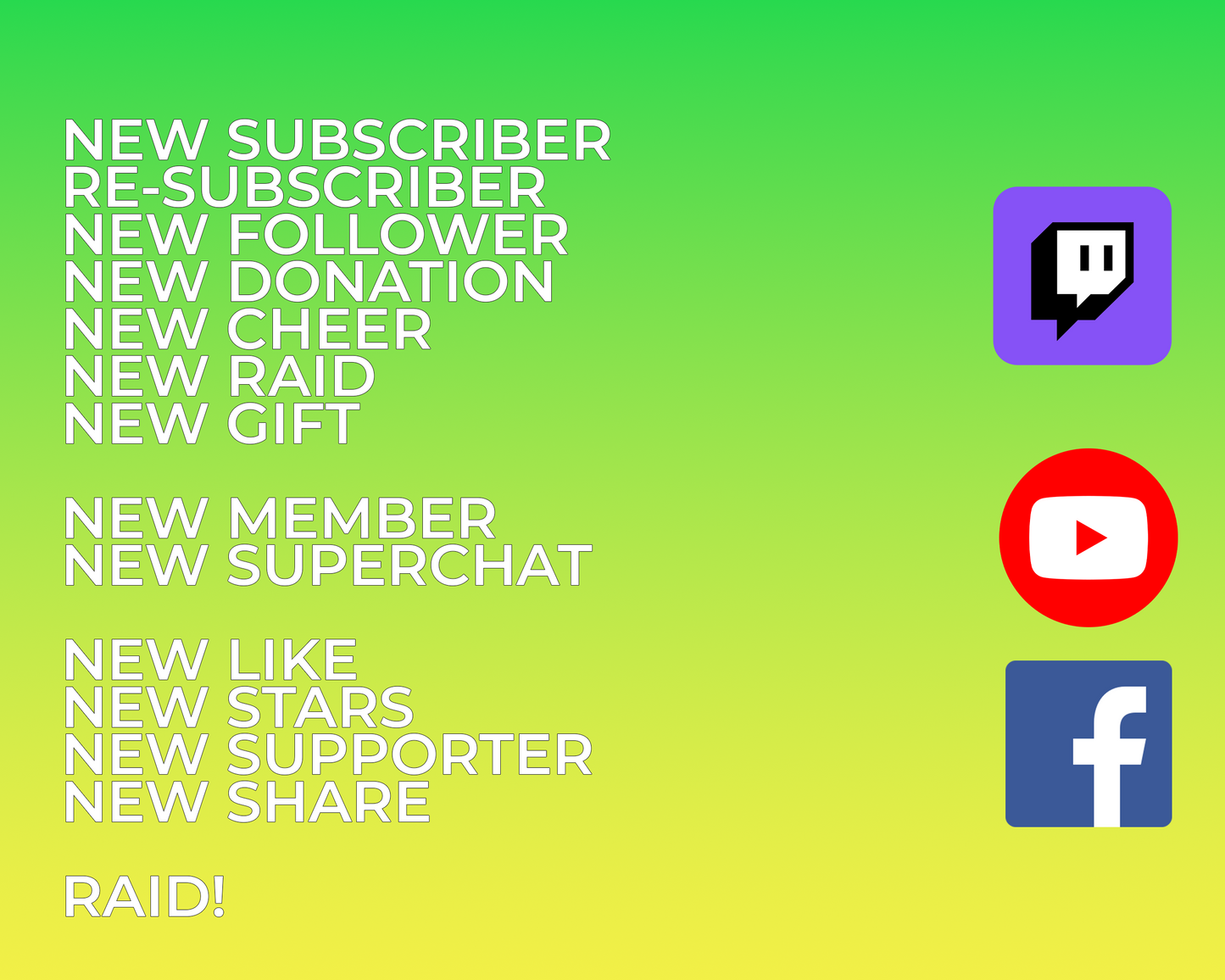 FBI Open Up! Twitch Stream Alerts