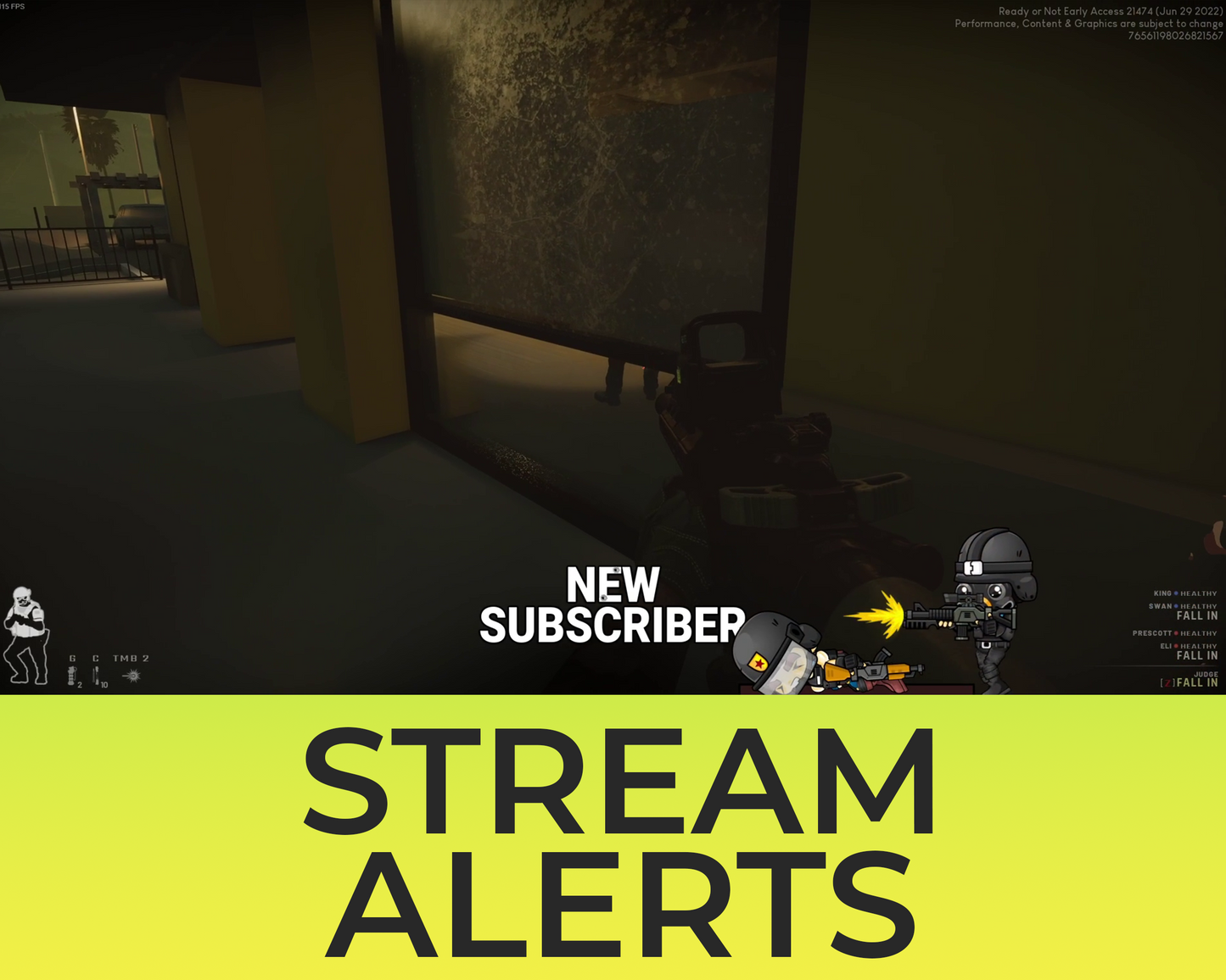 FBI Open Up! Twitch Stream Alerts