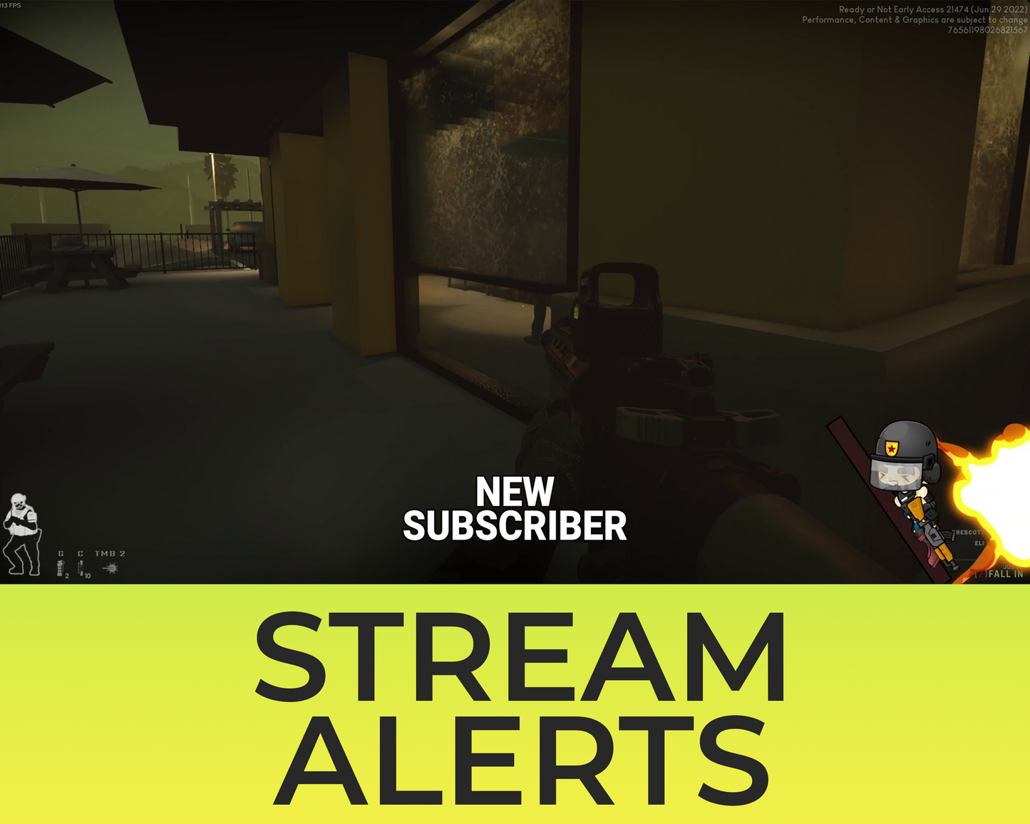 FBI Open Up! Twitch Stream Alerts