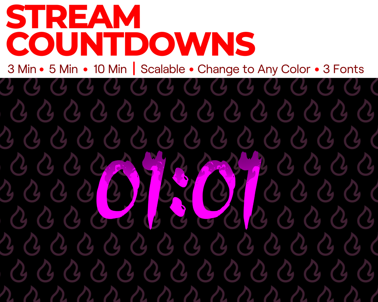 Fire Twitch Stream Countdown