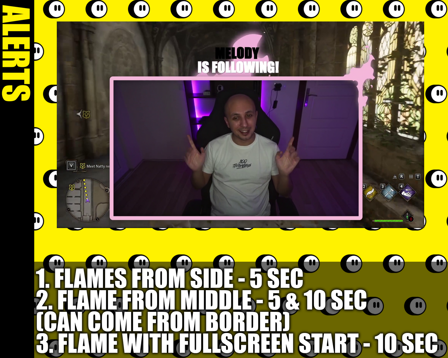 Fire Twitch Stream Overlay Pack