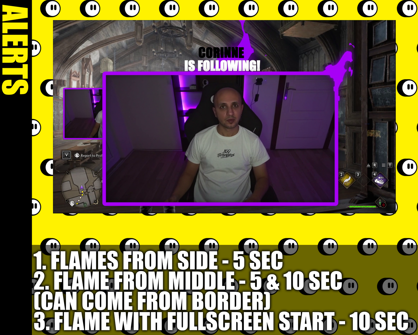 Fire Twitch Stream Overlay Pack