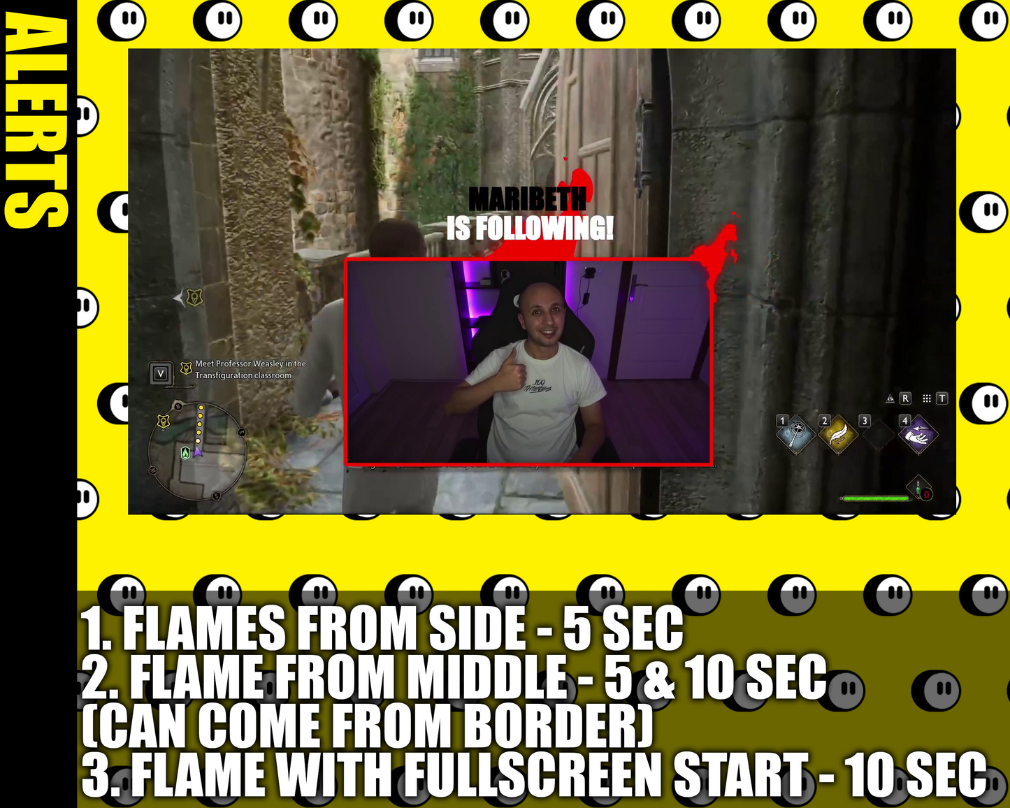 Fire Twitch Stream Overlay Pack