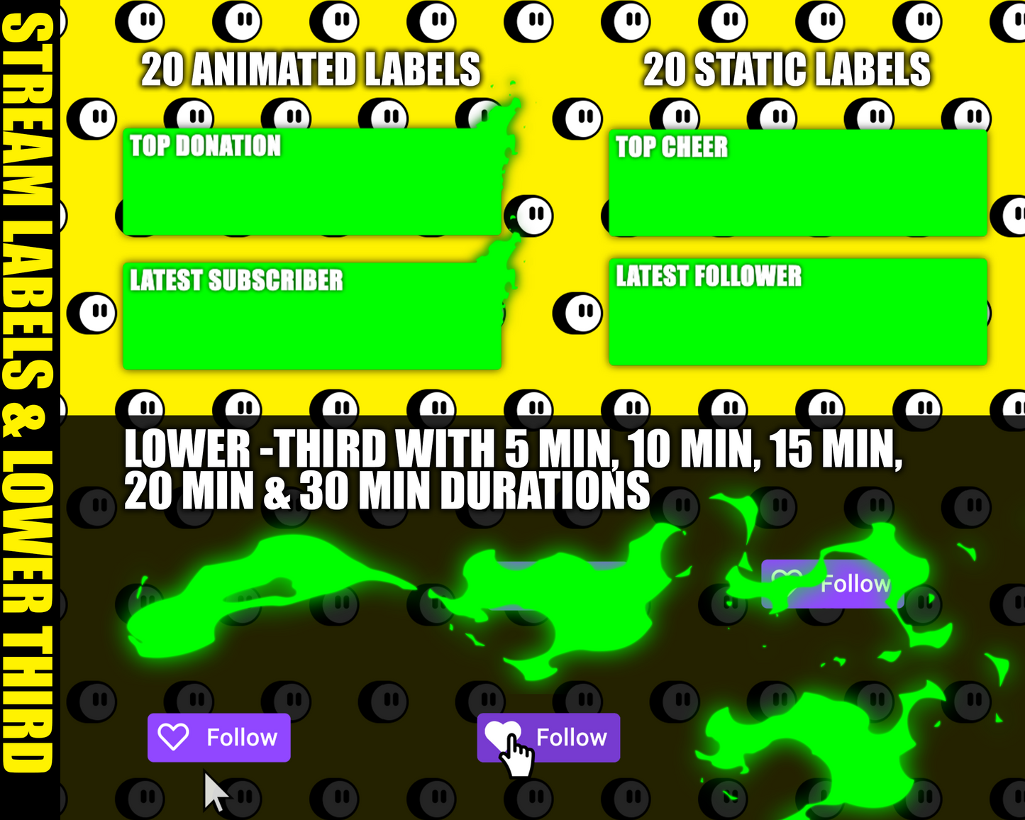 Fire Twitch Stream Overlay Pack