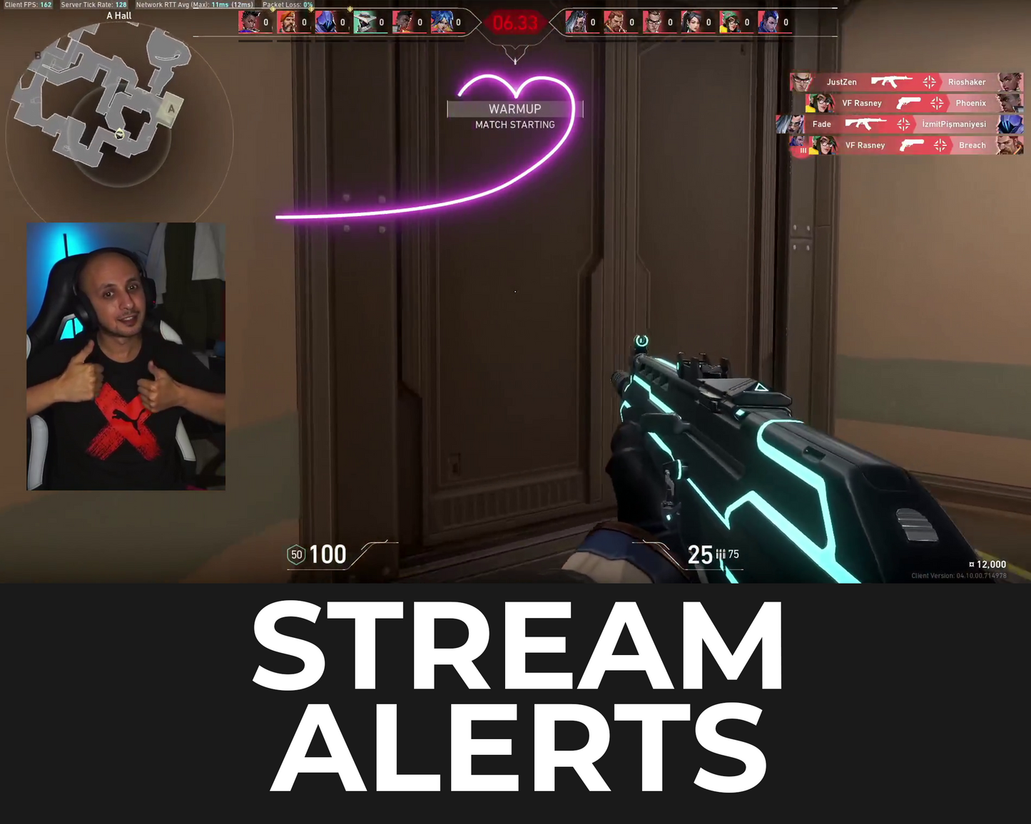 Neon Heart Twitch Stream Alerts