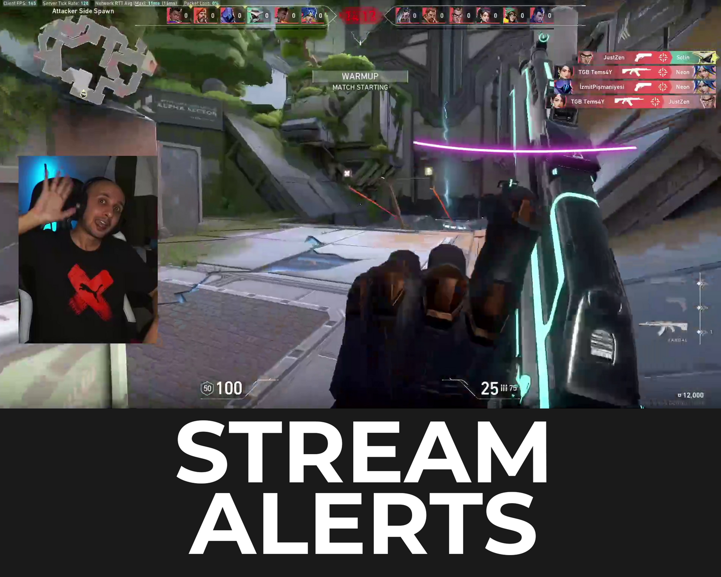 Neon Heart Twitch Stream Alerts