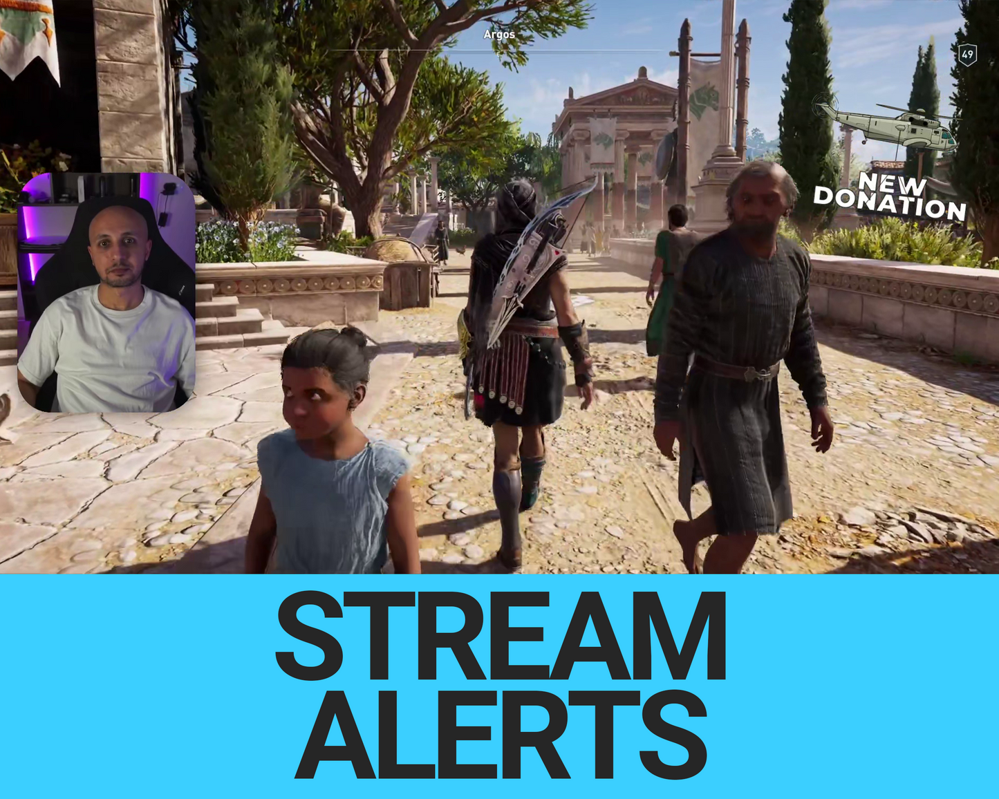 Helicopter Stream Alerts