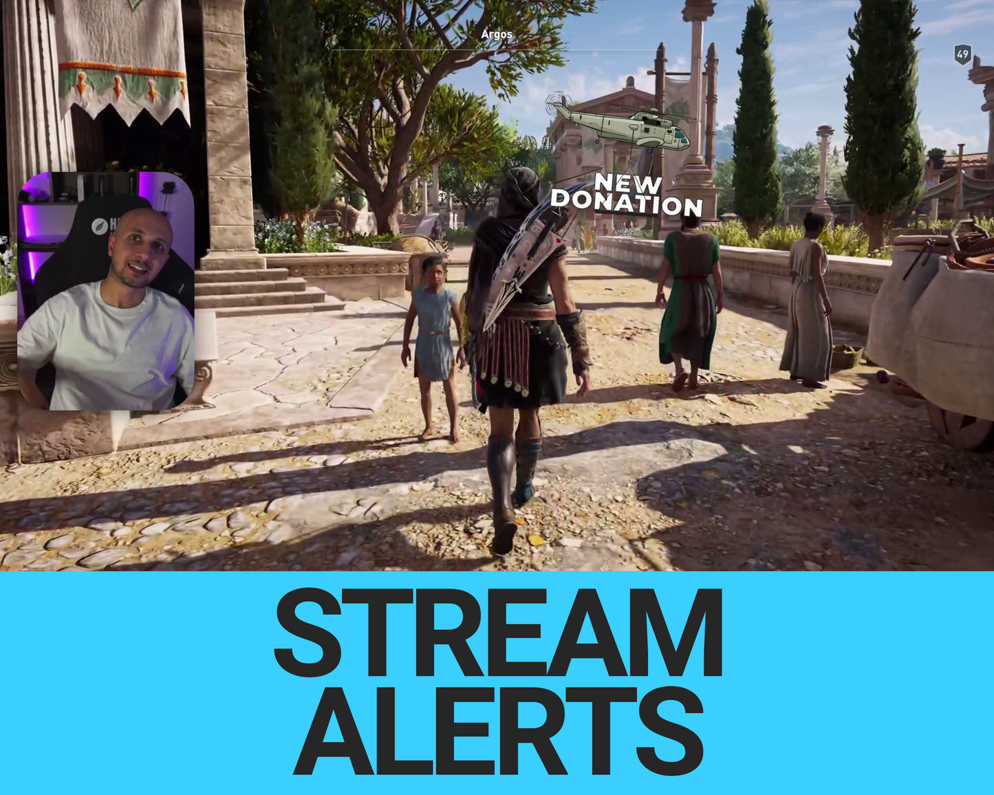 Helicopter Stream Alerts