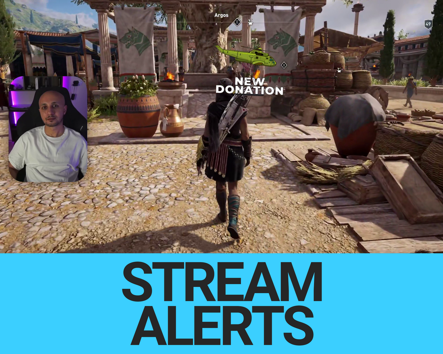 Helicopter Stream Alerts