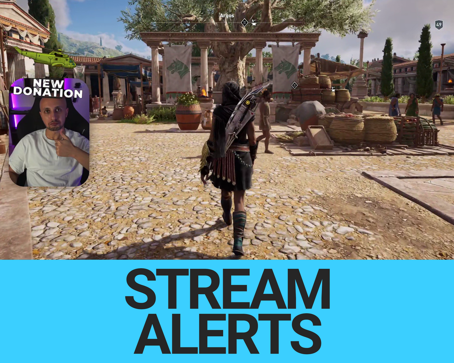 Helicopter Stream Alerts