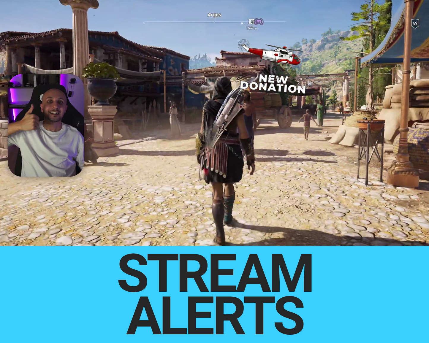 Helicopter Stream Alerts