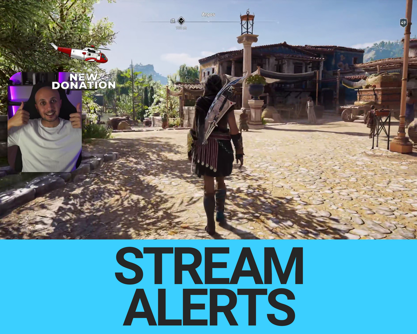 Helicopter Stream Alerts