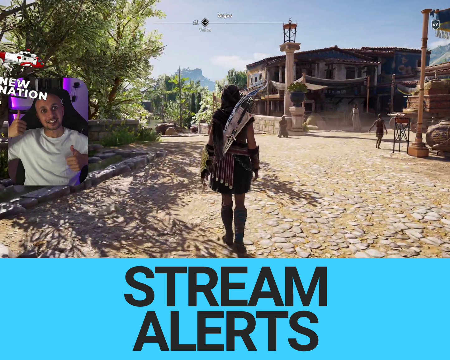 Helicopter Stream Alerts