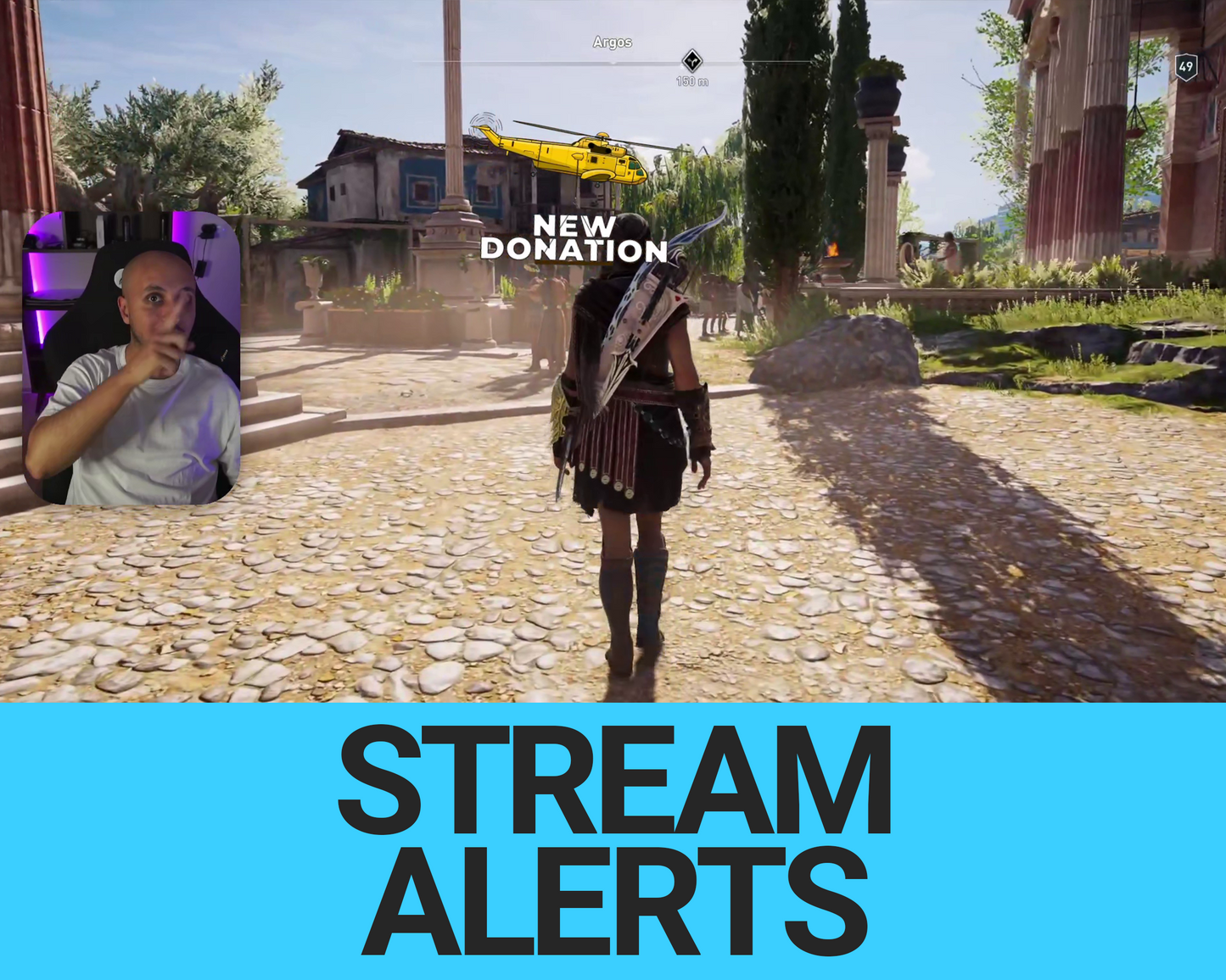Helicopter Stream Alerts