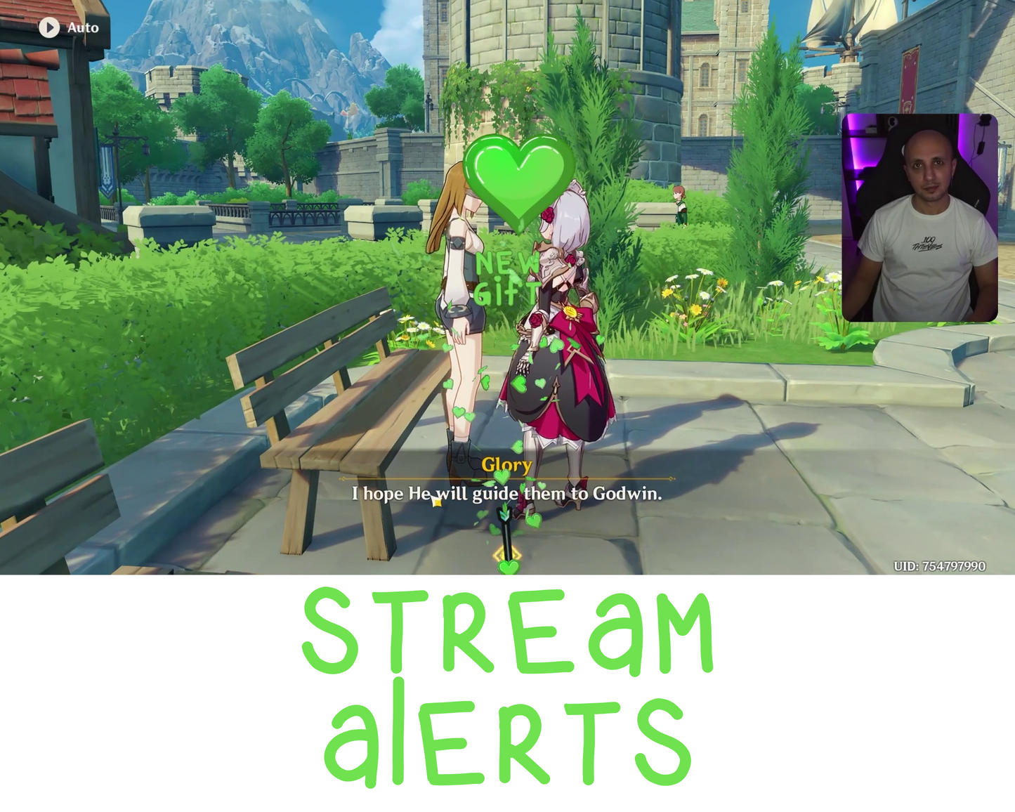 Love Arrow Twitch Stream Alerts