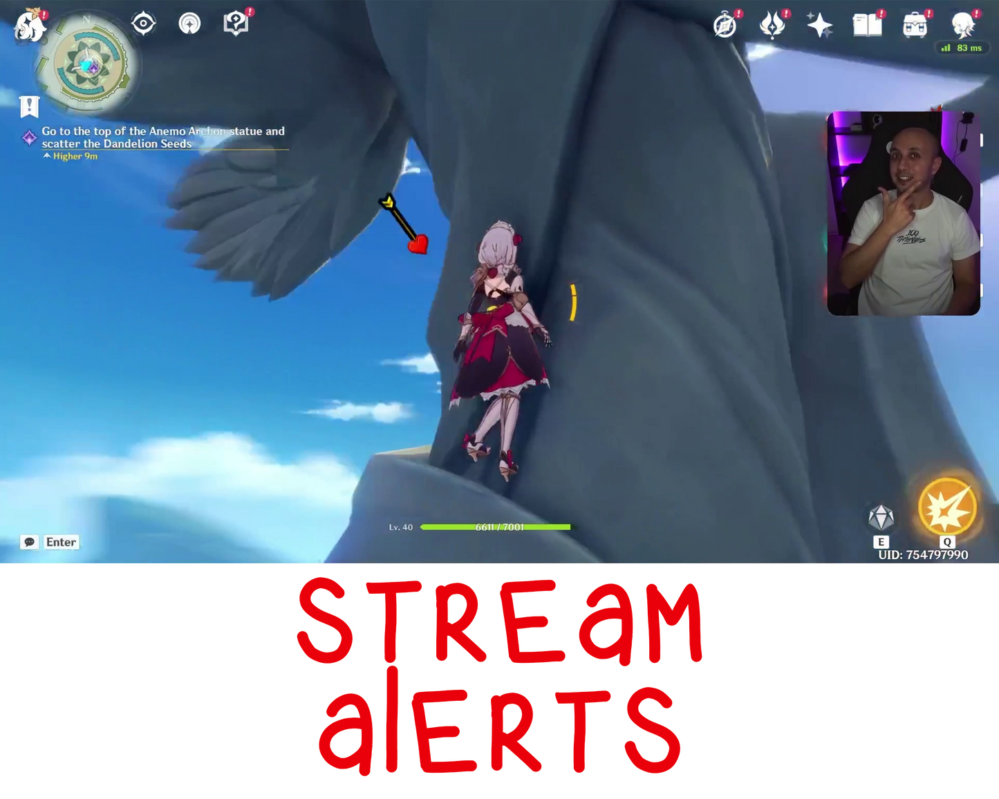 Love Arrow Twitch Stream Alerts