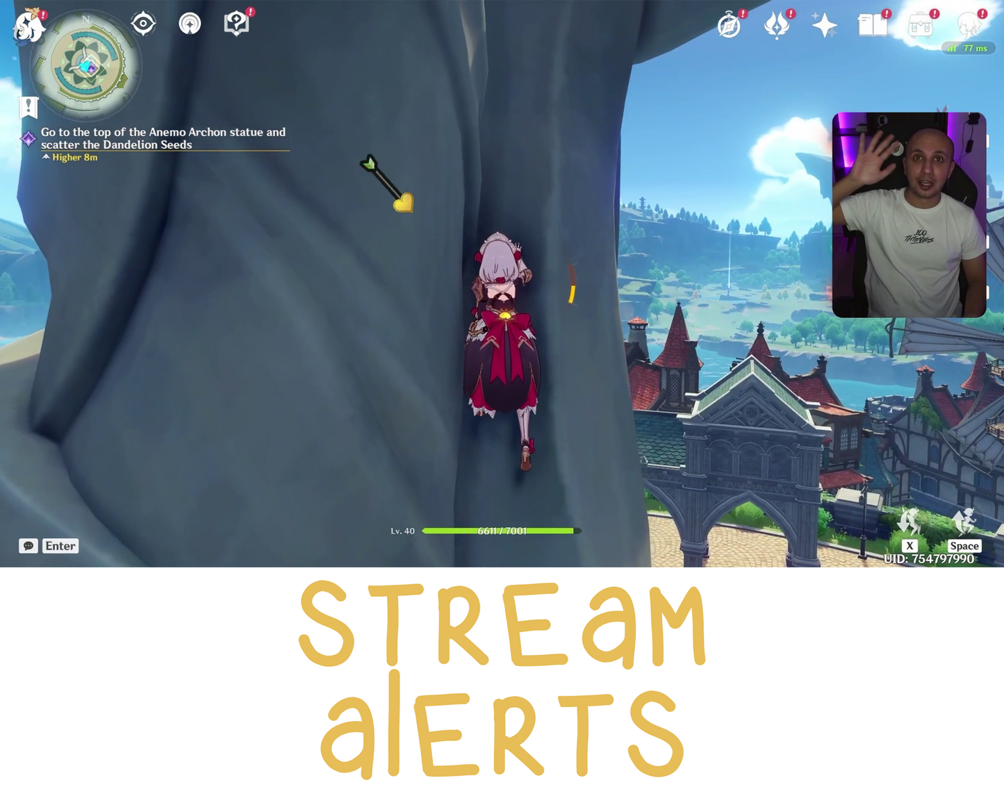 Love Arrow Twitch Stream Alerts