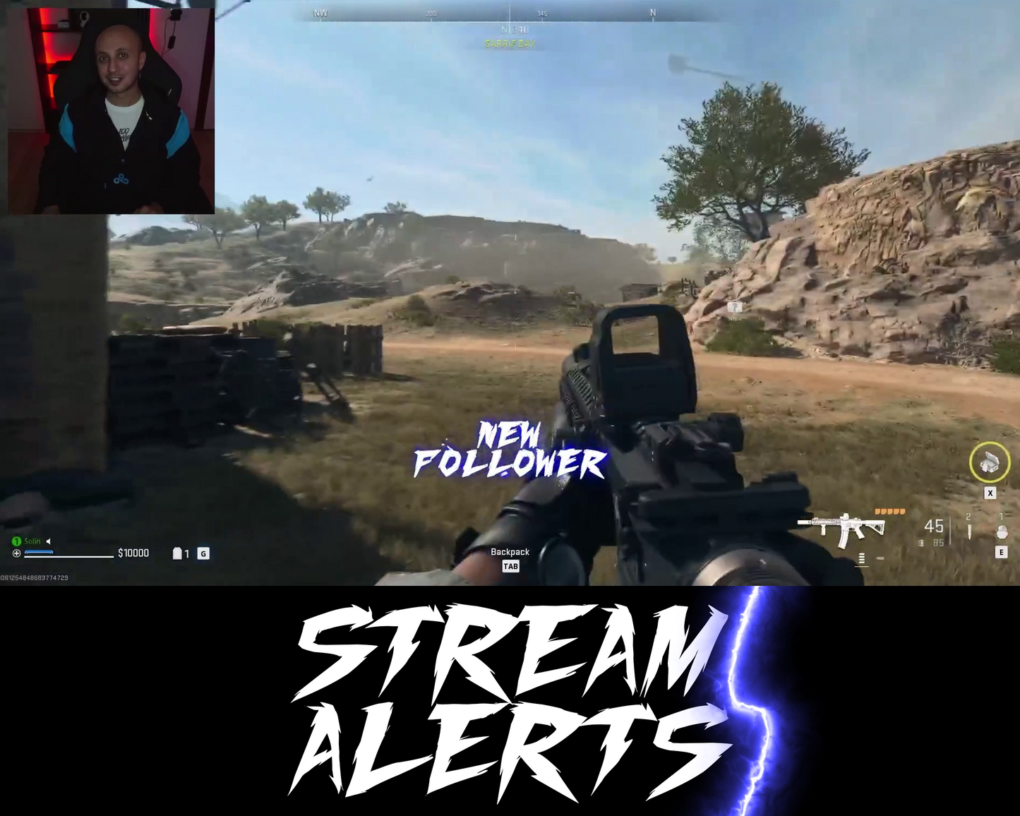 Lightning Twitch Stream Alerts