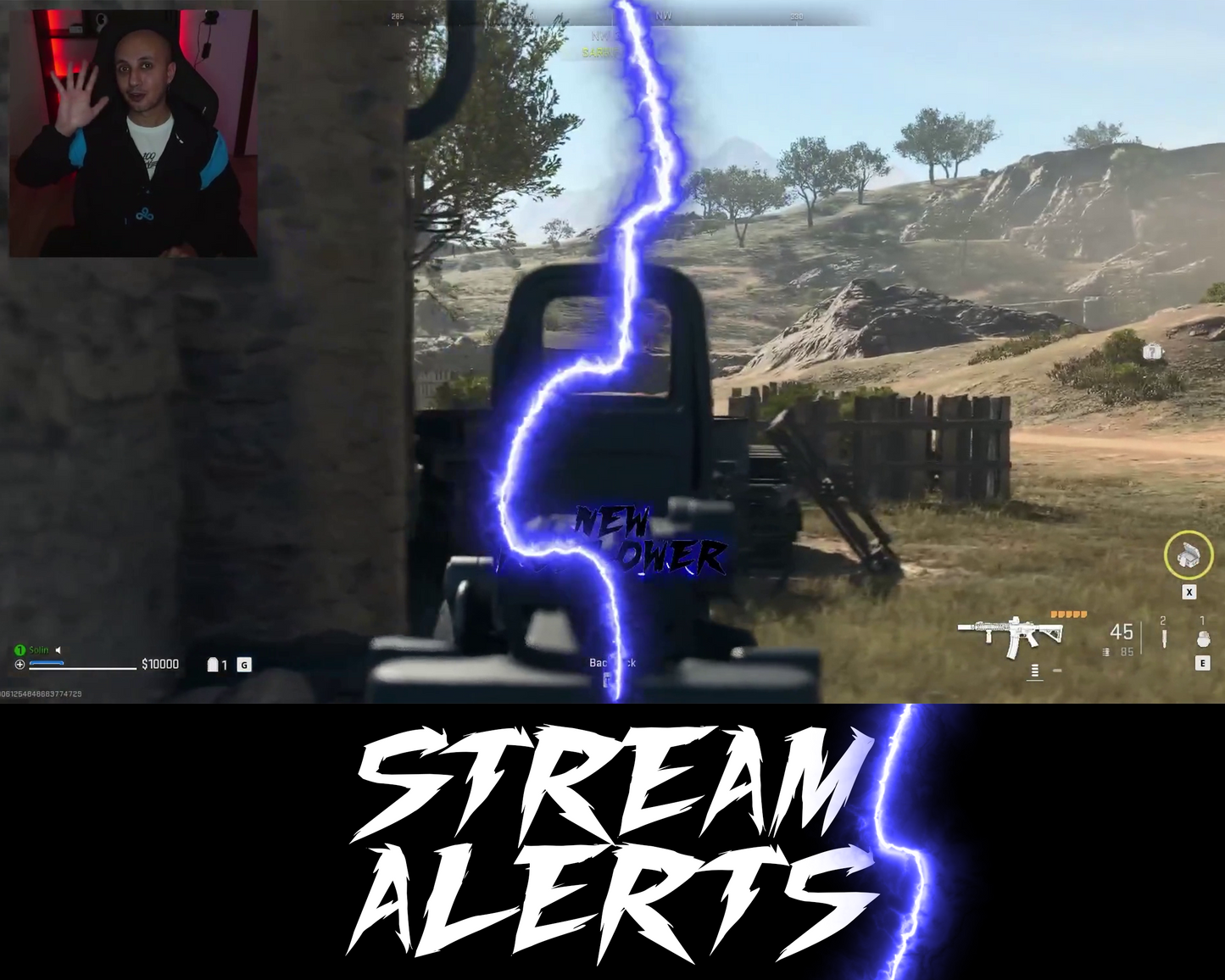 Lightning Twitch Stream Alerts
