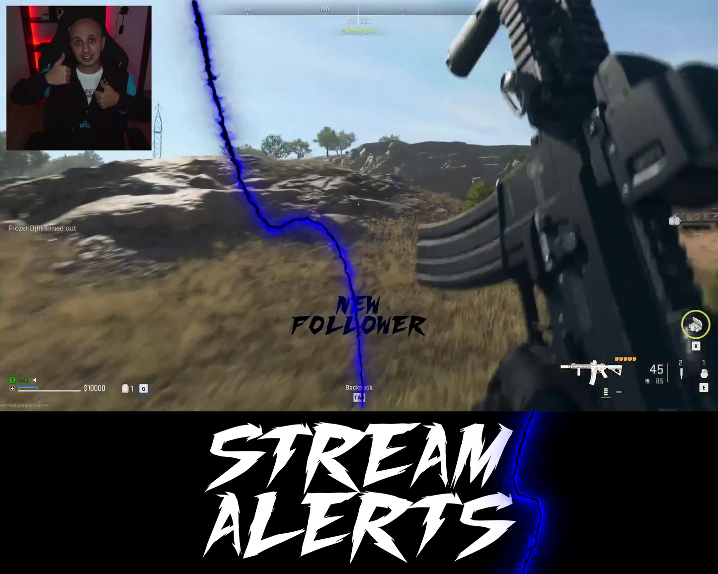 Lightning Twitch Stream Alerts