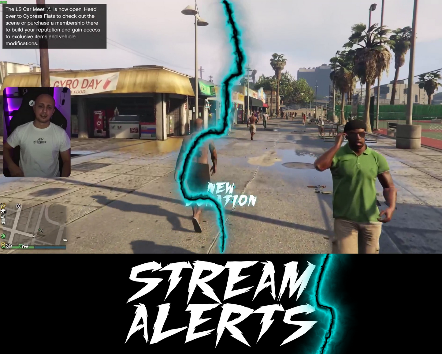 Lightning Twitch Stream Alerts