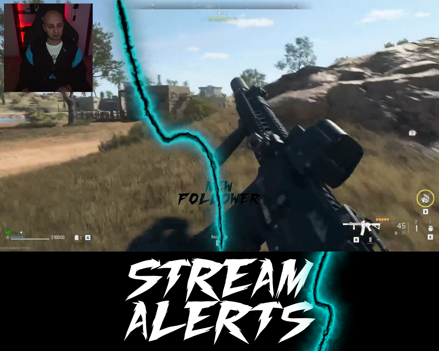 Lightning Twitch Stream Alerts
